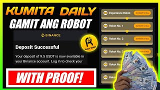 ROBOT WALLET | MAKE MONEY EASILY ON MOBILE | WITH OWN PROOF OF WITHDRAWAL