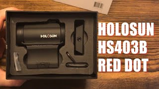 HOLOSUN HS403B RED DOT SIGHT