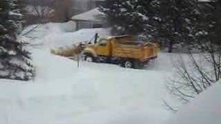 Tough when the Snowplow gets stuck!