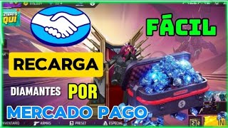 Cómo recargar diamantes con mercado pago para 2024 #freefire