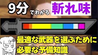 【モンハン】全ハンター必見！近接武器で最も重要な「斬れ味」の話【WhiteCUL解説】