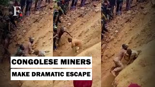 Miners in Congo Make Dramatic Escape From Collapsed Gold Mine