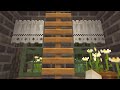 how to build a Minecraft { spruce cabin }🌲 A let’s build tutorial with COCRICOT texture pack+ﾟ