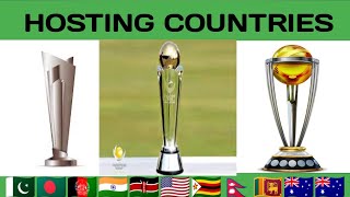 Host Nations for Men ICC events 2023 to 2031| countries hosting upcoming icc events| ODI world cup