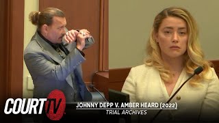 "Dropped a grumpy" Johnny Depp Testifies Pt. 5 | Court TV Archive