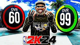 HOW TO MAX YOUR BUILD OUT TO 99 OVERALL IN UNDER 24 HOURS ON NBA 2K24! FASTEST 99 OVR METHOD NBA2K24