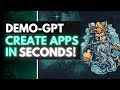DemoGPT: Create LLM Apps with NO Code Using Langchain IN SECONDS! (Installation Tutorial)