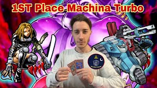 [Edison Format Yu-Gi-Oh]deck profile 1°ST Place Local (4-0) Machina Turbo By T.G.M. (Dec 2024)