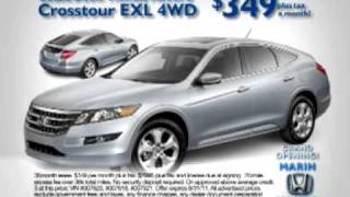 Marin Honda's Grand Opening Lease Special--2011 Honda Accord Crosstour EXL 4WD