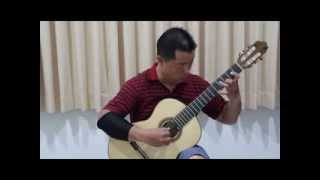 Zakki Luthier Guitar no 81/  2013. Tango (Isaac Albeniz) Played by Master Ridwan B Tjiptahardja