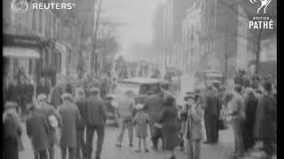 FRANCE / CYCLING QUIRKY: Tradesmen cyclists in race around Paris (1928)