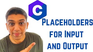 C Programming Tutorial for Beginners 3 - Placeholders for Input and Output