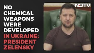 Russia-Ukraine War | "I'm Father Of Two": Ukraine's Zelensky Denies Chemical Weapons Charge