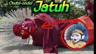 ondel-ondel jatuh lucu - kompilasi ondel-ondel jatuh