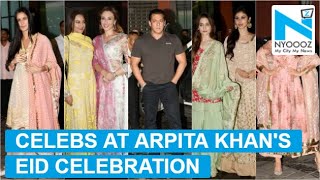 Celebs including Salman's Khan-daan attend Arpita Khan’s Eid party
