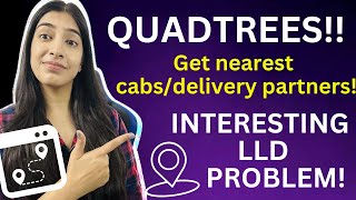 Quadtrees Explained with Code in Easiest Way | Machine Coding | Used in Spatial Databases!
