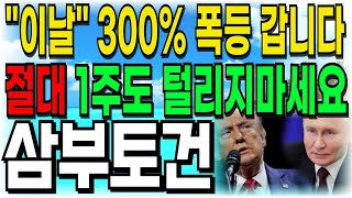 [삼부토건 주가전망] \