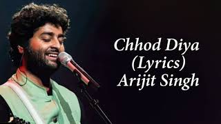 Chhod Diya Wo Rasta Full Song With Lyrics Arijit Singh | Baazaar