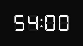 54 Minute Timer with Alarm – 3240 Second Countdown