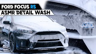 FORD FOCUS RS // ULTIMATE  ASMR CARWASH // #FordFocusRS