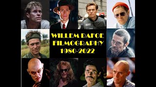 Willem Dafoe: Filmography 1980-2022