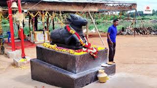 SMALL VLOG OUR VILLAGE | NEW SHIVAN TEMPLE | BANDAPALLI VILLAGE NEAR HALESEEBAM