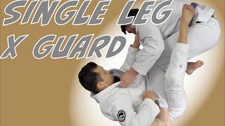 4 Variations Of Attack From Single Leg X Guard #Shorts