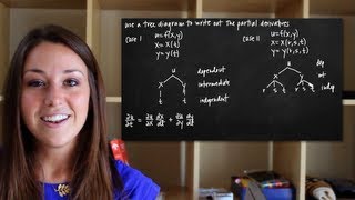Chain rule and tree diagrams of multivariable functions (KristaKingMath)