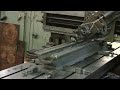 planing southbend lathe bed