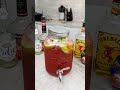 strawberry apple punch cocktail 🍏