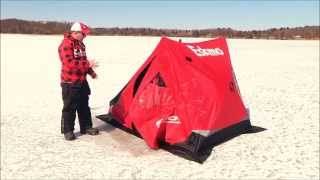 Eskimo EVO 1 Ice Shelter Setup