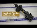 front shock absorber for nissan evalia