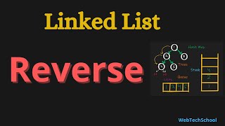 Reverse a linked list without recursion | Data Structure & Algorithm