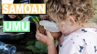 The Magic of Samoa: Traditional Umu Feast and Fiery Dance Performance! | Samoa Travel Vlog with Kids