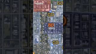 Chicago Gang Map Gd Vs Bd