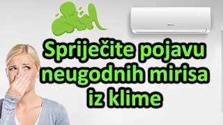 Klima smrdi i zaudara, spriječite neugodne mirise iz klima uredjaja, čišćenje klime, klima se osjeti