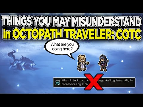 [SEA] ALL MISTAKES IN THE GAME & HOW TO AVOID THEM Octopath Traveler Champions of the Continent