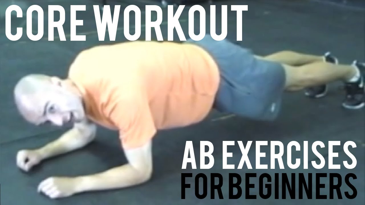 Core Workout Ab Exercises For Beginners Youtube