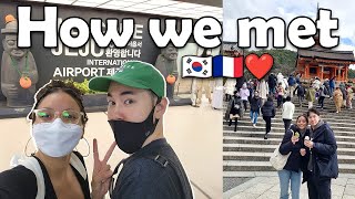 How we met | Our love story ❤️ (ambw, korea, 국제커플, international couple)🇰🇷🇫🇷🇬🇳