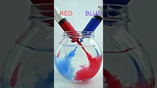 Blue + Red #relaxing #satisfying #colormixing #satisfy