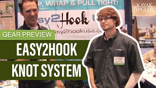 Easy2Hook Knot System | No Knot Required Fishing Hooks | Gear Preview