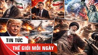 TIN NÓNG 3/3: DIỄN BIẾN NÓNG TỪNG GIỜ TRÊN IRAN - ISRAEL - MỸ