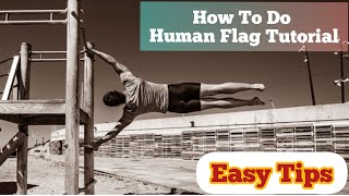 How To  Do Human Flag ||  Human Flag Tutorial || Hindi || Calisthenics || Athlete Vivek ||