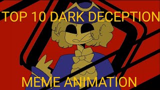 Top 10 Dark Deception meme animation