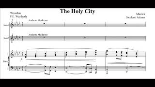 The Holy City - F. E. Weatherly and Stephen Adams - Piano Accompaniment/Piano Instrumental/Karaoke