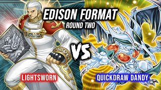 Yu-Gi-Oh! Edison Format Round 2: Lightsworn Vs Quickdraw Dandylion