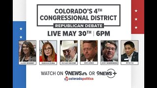 Colorado Congressional District 4 GOP Primary Debate
