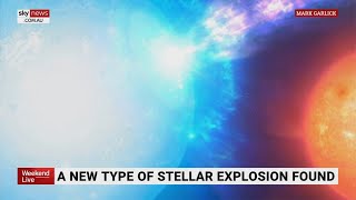 'Igniting and exploding': New type of stellar explosion discovered