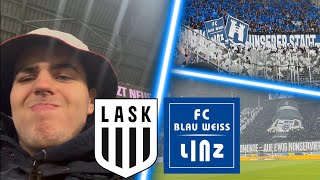 LASK gegen BLAU WEIẞ LINZ | DERBYTIME in LINZ | Stadionvlog | Alexice99