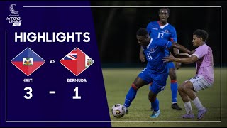 Concacaf Nations League 2023 Hati v Bermuda | Highlights